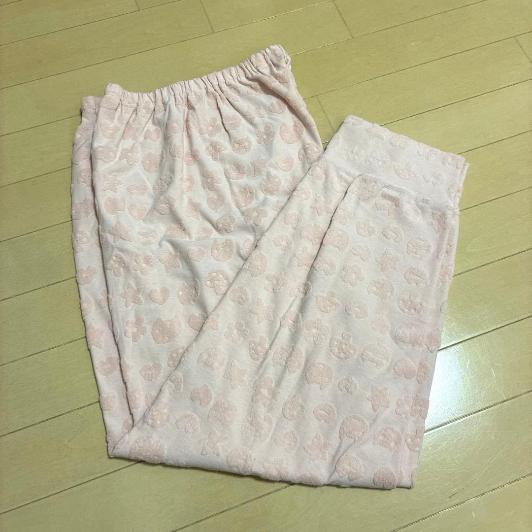 新品！ツモリチサト パイル素材　パジャマ Ｌサイズ ワコール 襟付き前開き