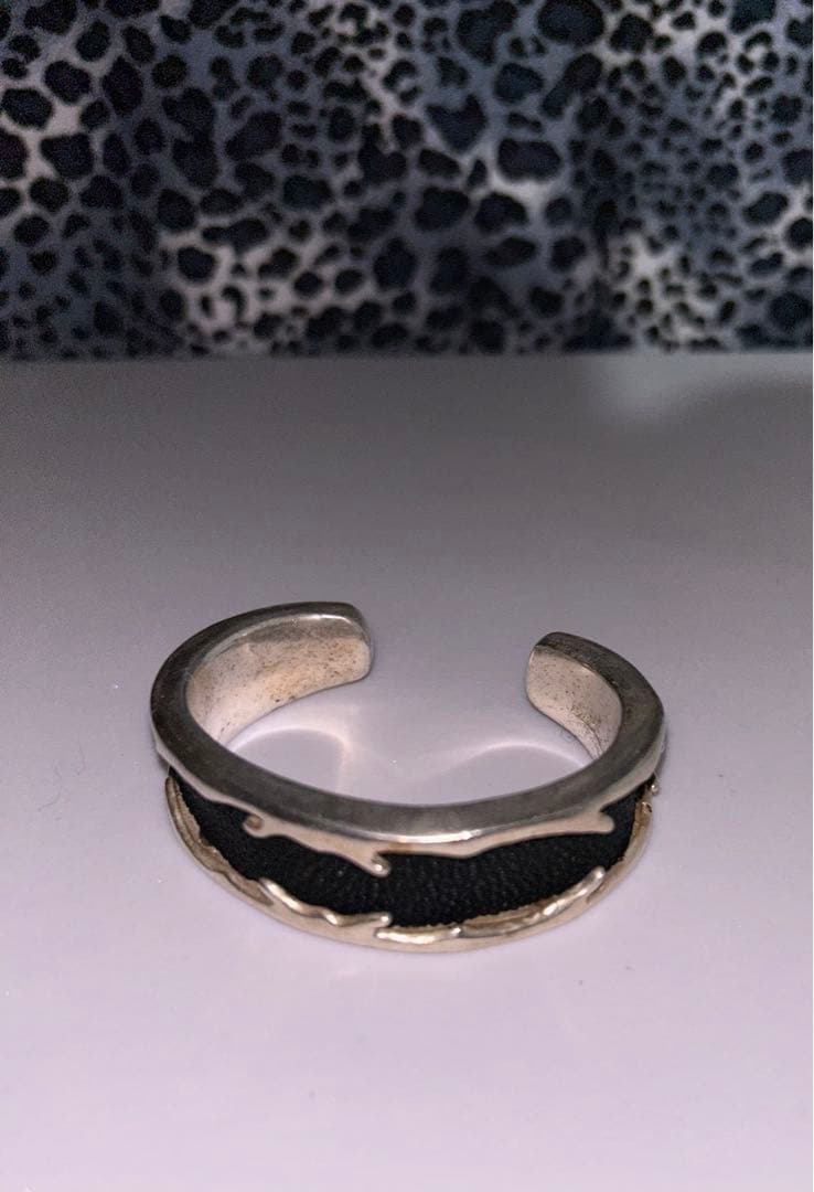 y2k grunge archive シルバー 925 バングル エイ革 激レア - メルカリ