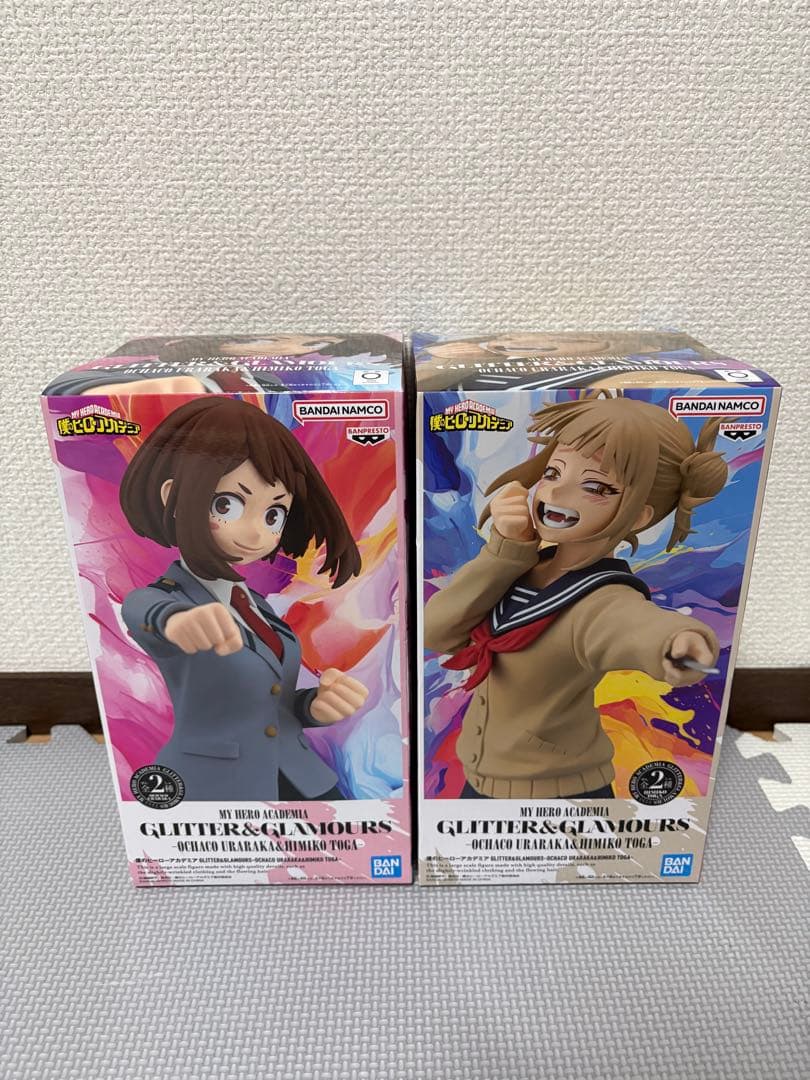 僕のヒーローアカデミア GLITTER&GLAMOURS フィギュアセット - メルカリ