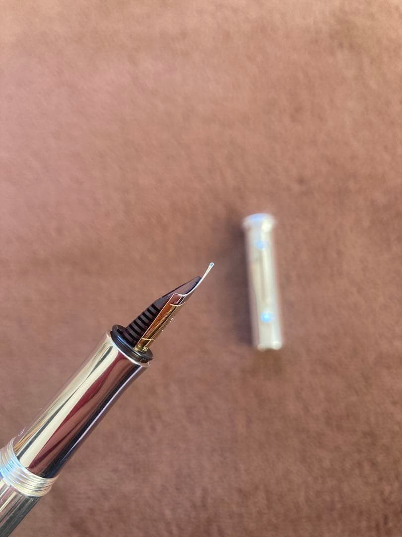 ファーバーカステル伯爵コレクション　sv925 万年筆 efニブ