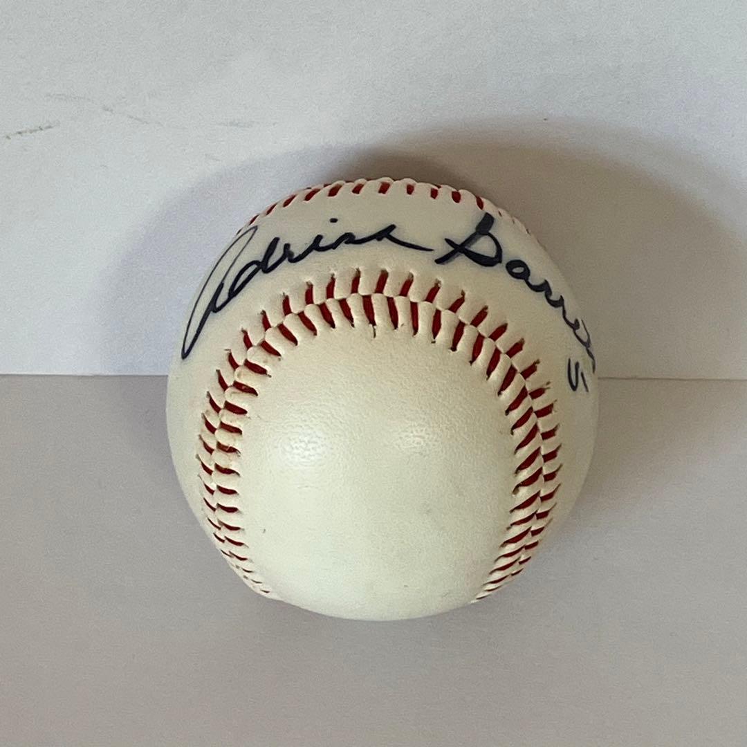 【レア】エイドリアン・ギャレット　サインボール　直筆　背番号5　広島カープ　野球