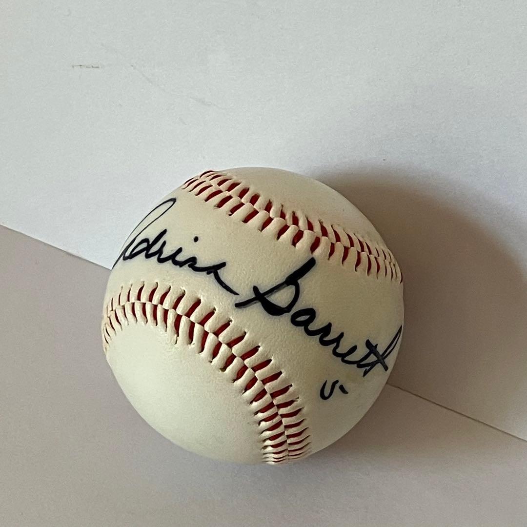 【レア】エイドリアン・ギャレット　サインボール　直筆　背番号5　広島カープ　野球