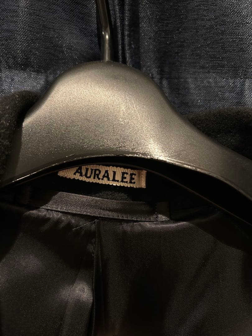 ジャケット・アウター CASHMEREWOOLMOSSERSOUTIEN COLLAR COAT