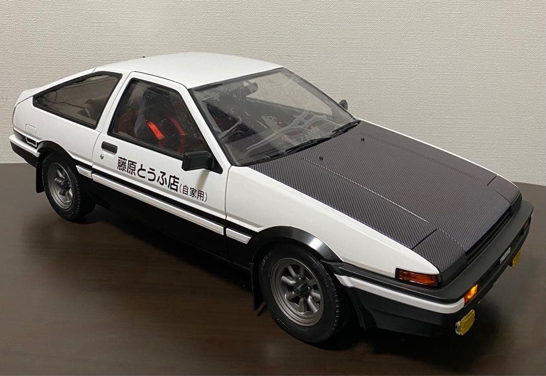 ディアゴスティーニ1/8 頭文字DのAE86ハチロクカスタム完成品 - メルカリ