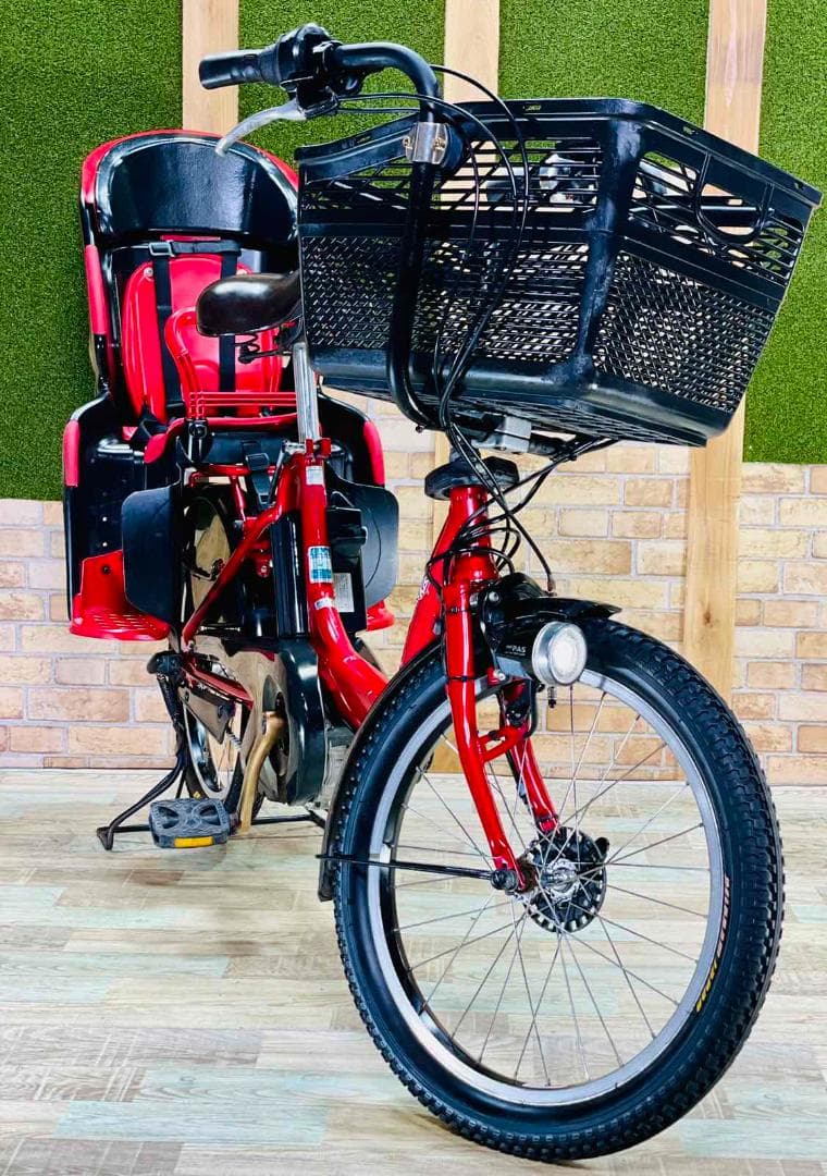 低価格 No１モデル レッド系 ヤマハ 子供乗せ電動アシスト自転車 ZH2861