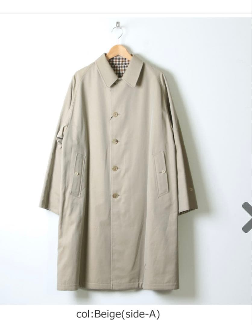 【最終値下げ】ANATOMICA シングルラグラン II ロングコート