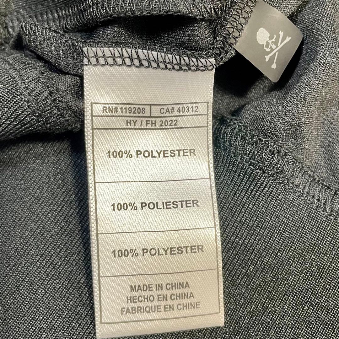 極美品 マスターマインドワールド × ミッチェルアンドネス スカルロゴ ブルゾン