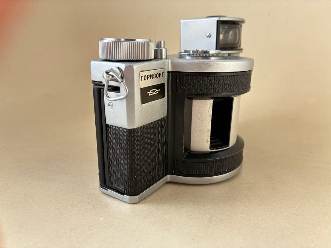 美品　完動品　HORIZONTAL ホリゾント　パノラマカメラ　レザーケース付き