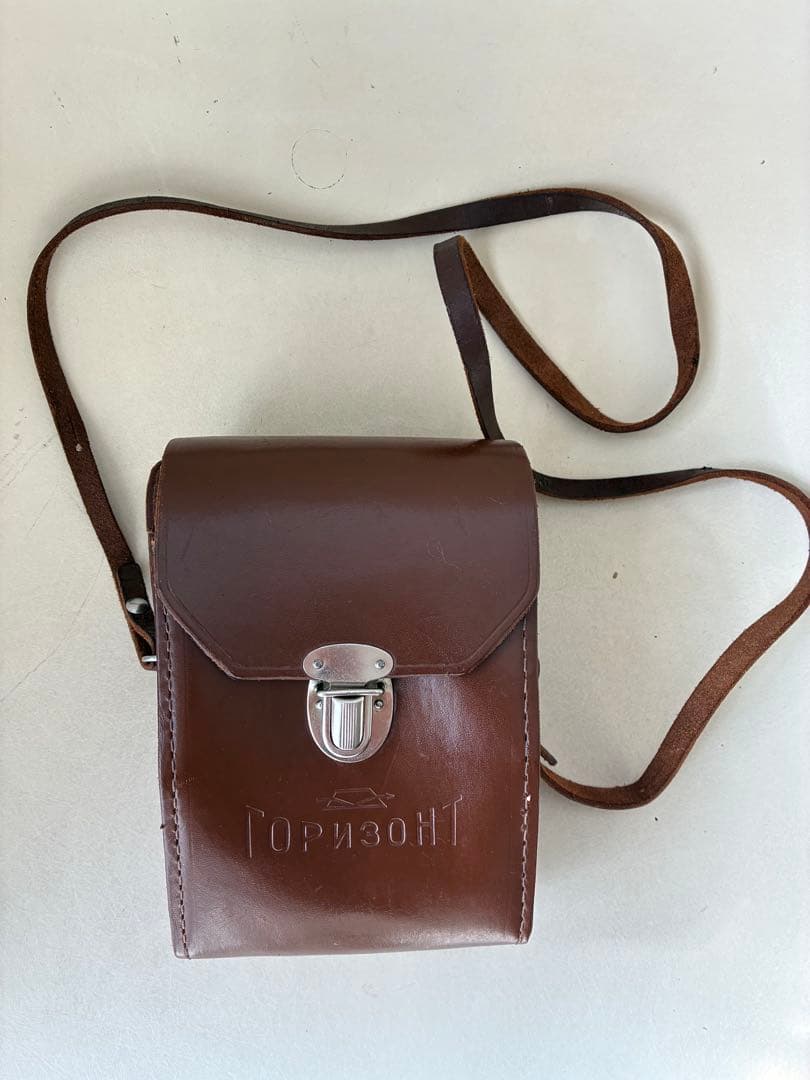 美品　完動品　HORIZONTAL ホリゾント　パノラマカメラ　レザーケース付き