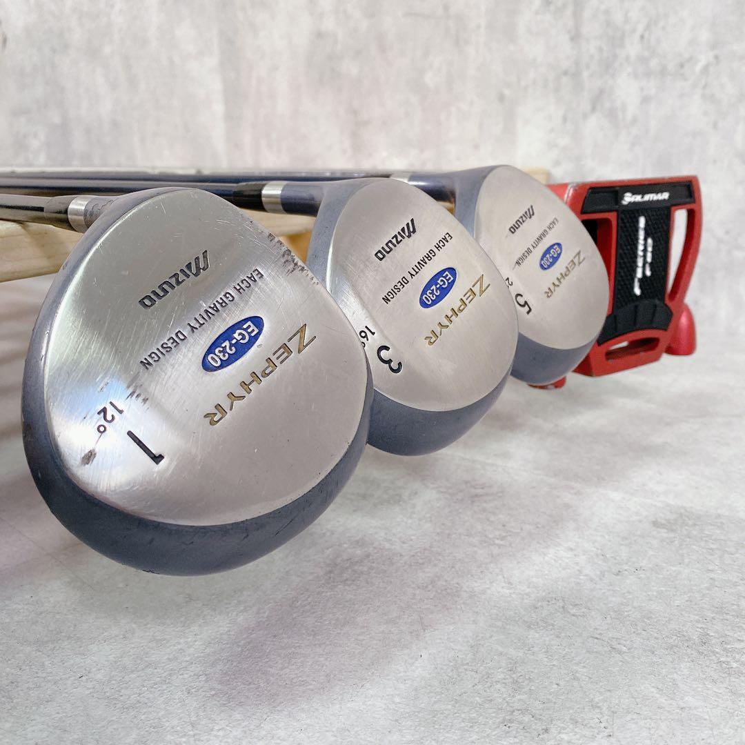 V835 左利き ミズノ ゴルフクラブ メンズ フルセット 初心者 レフティ