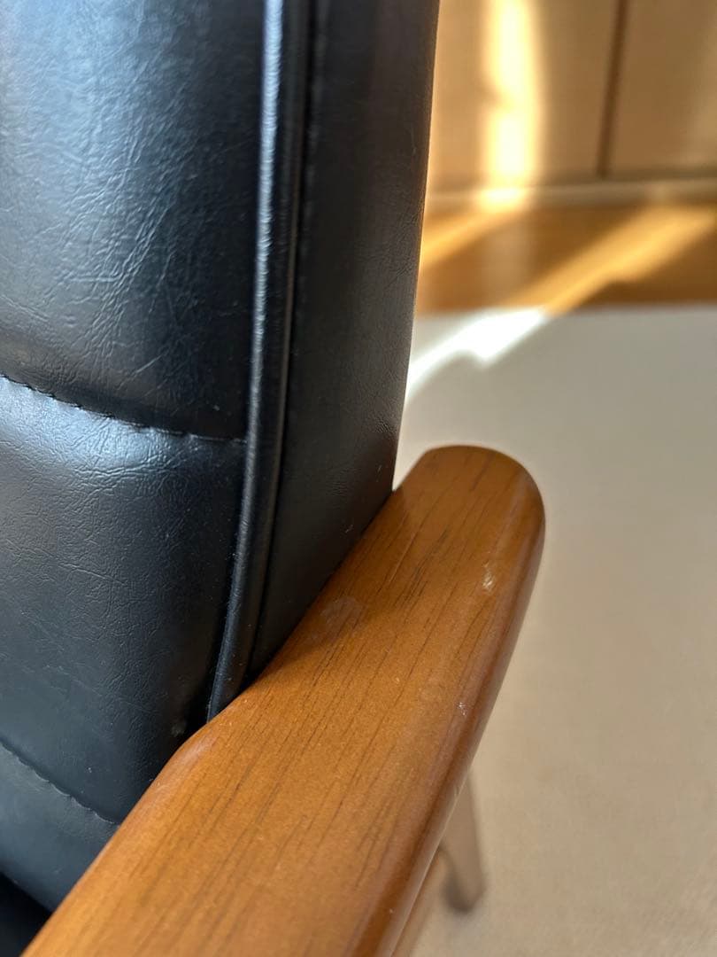 カリモク60 Kチェアミニ　ブラック