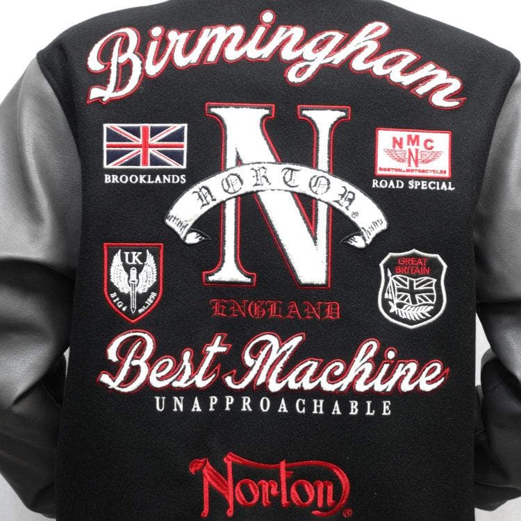 ノートン サガラスタジャン 253N1705 ブラック XXL バイク アメカジ