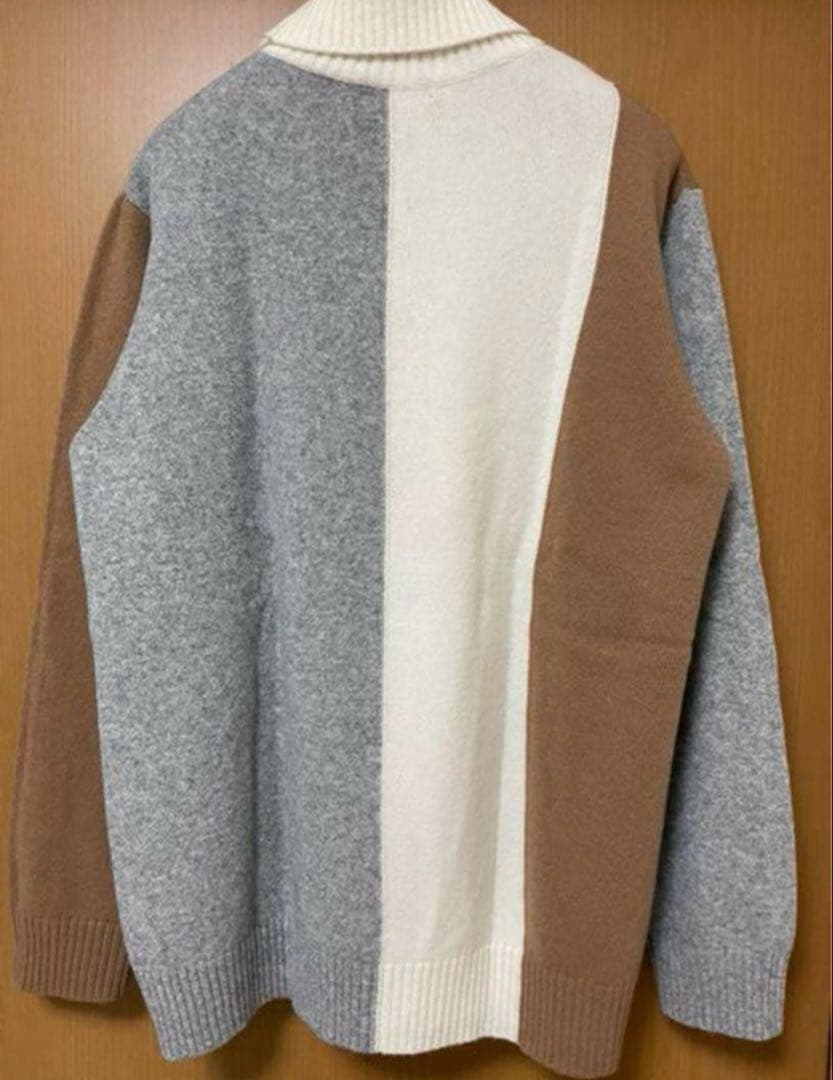 UNDERCOVER ブロックカラータートルニット Lサイズ