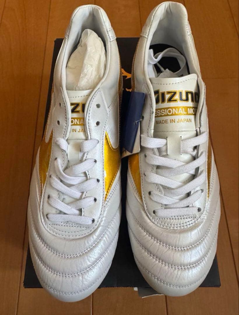 ミズノ　モレリア2 限定白金　25.5cm