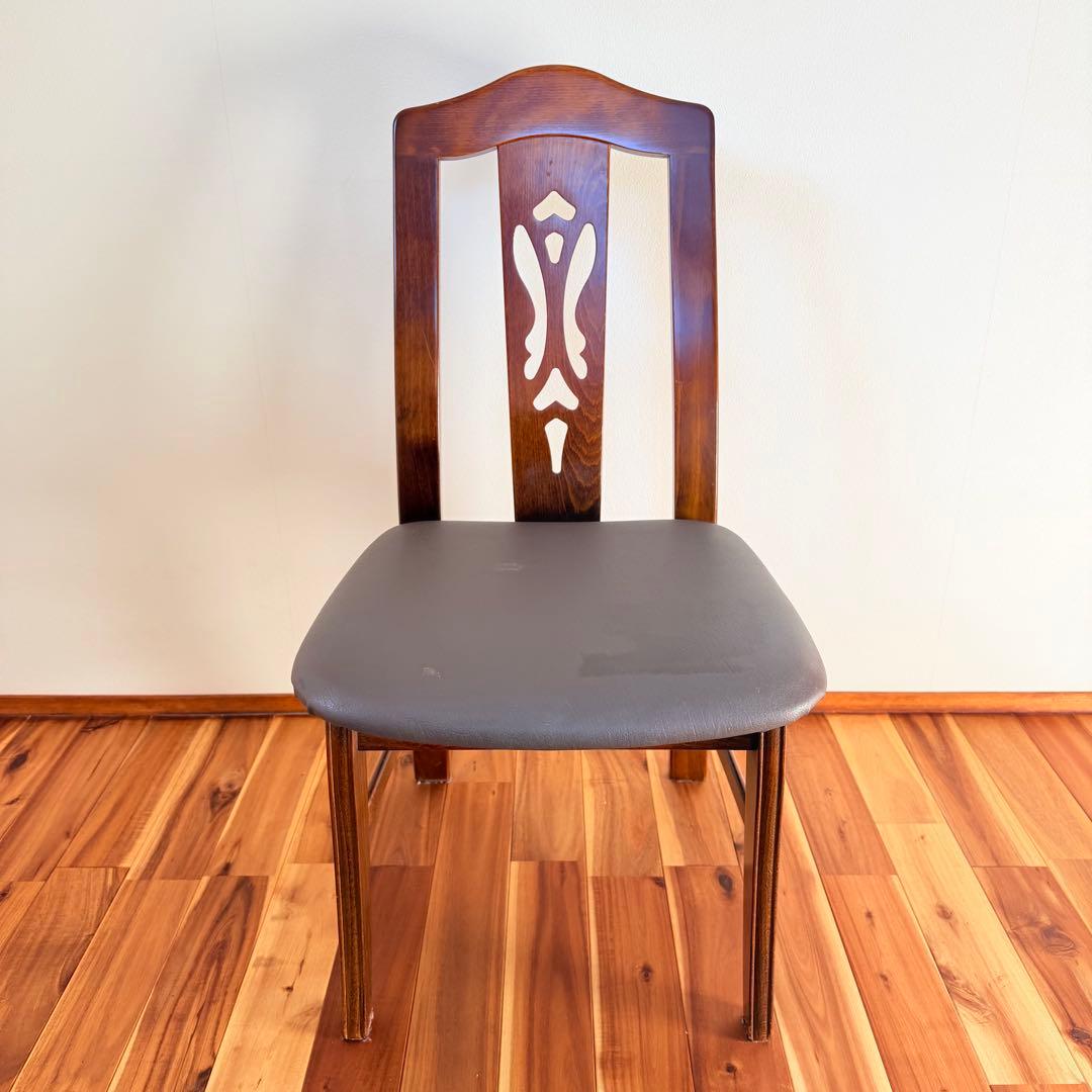 ② カリモク　ダイニングチェア　木製　karimoku 椅子　イス　コロニアル