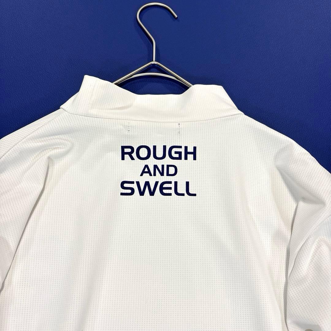 ROUGH & SWELL ラフアンドスウェル　長袖モックネック　ホワイト　M