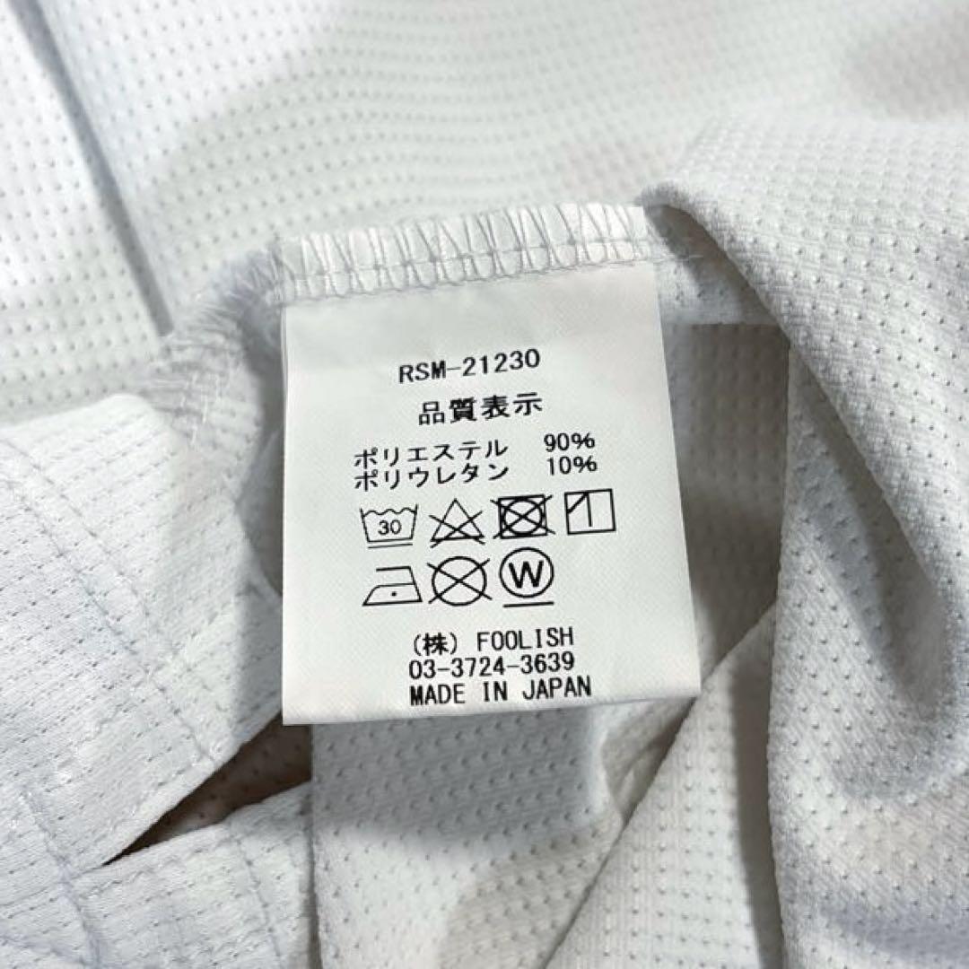 ROUGH & SWELL ラフアンドスウェル　長袖モックネック　ホワイト　M