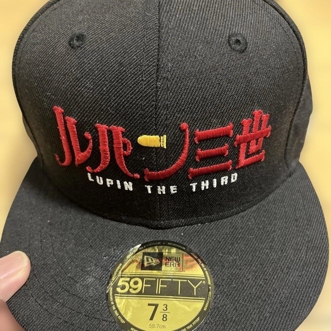 【激レア】New era ルパン3世　キャップ　帽子 58.7cm