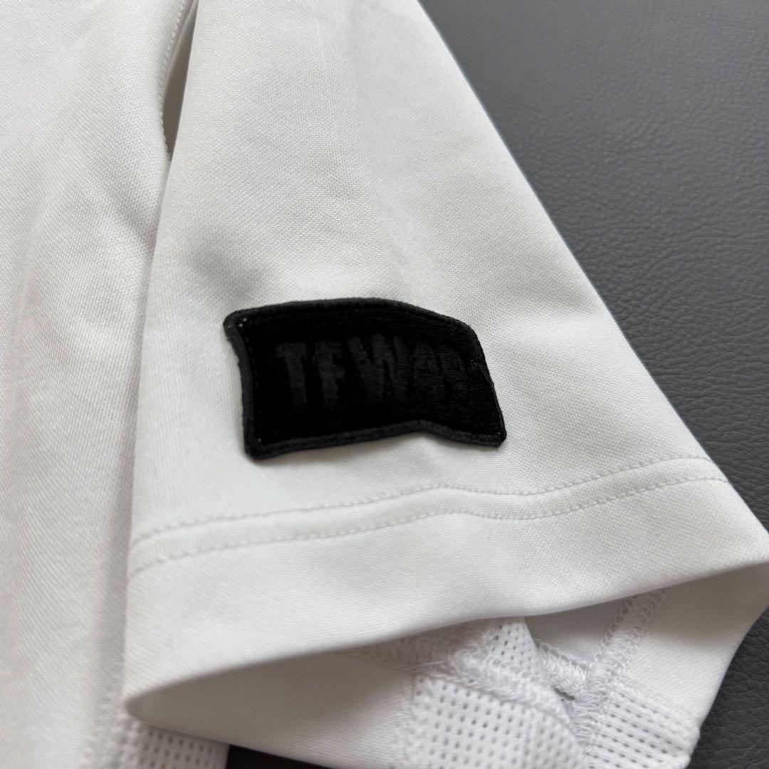 TFW49 モックネック 半袖 シャツSIDE MESH MOCK NECK