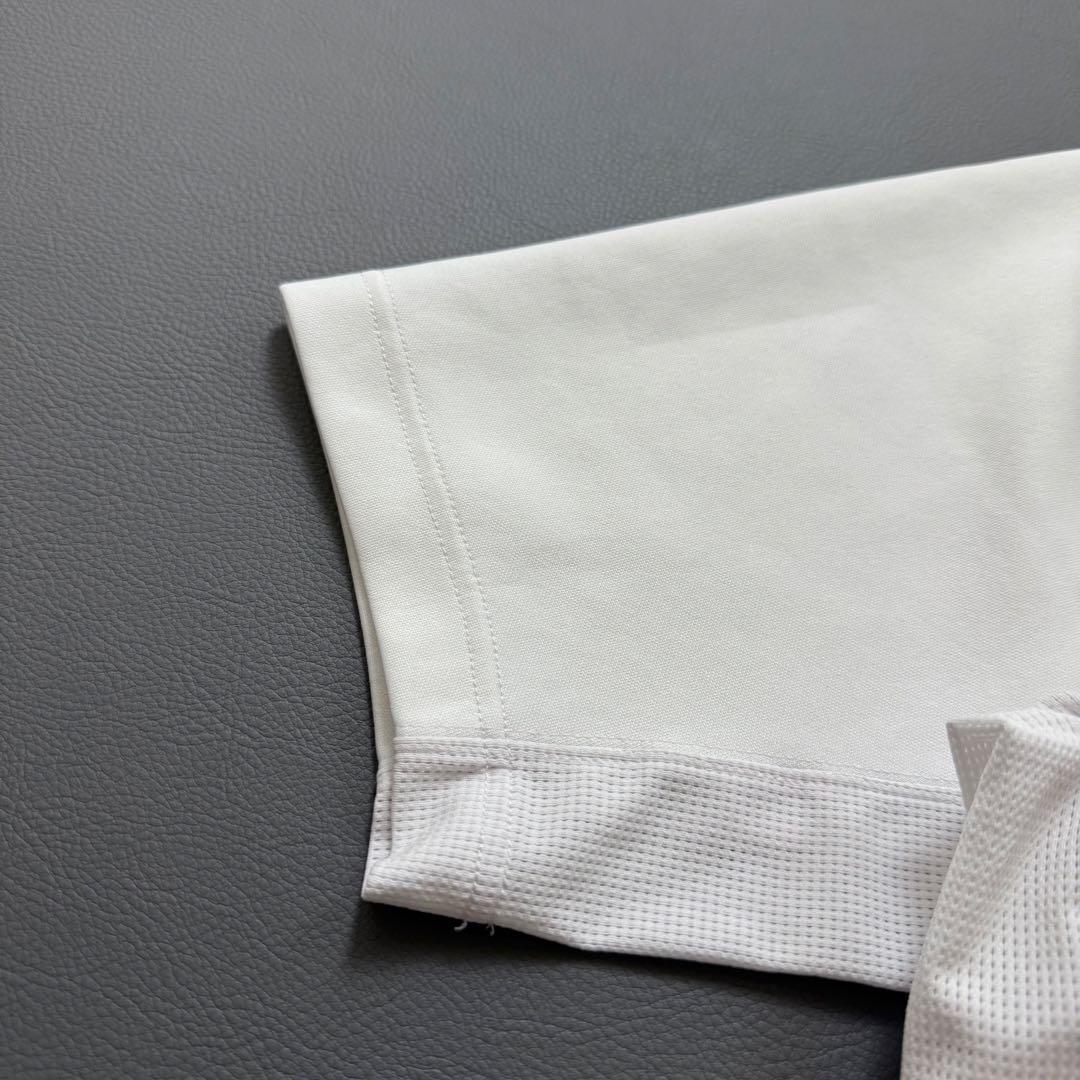 TFW49 モックネック 半袖 シャツSIDE MESH MOCK NECK