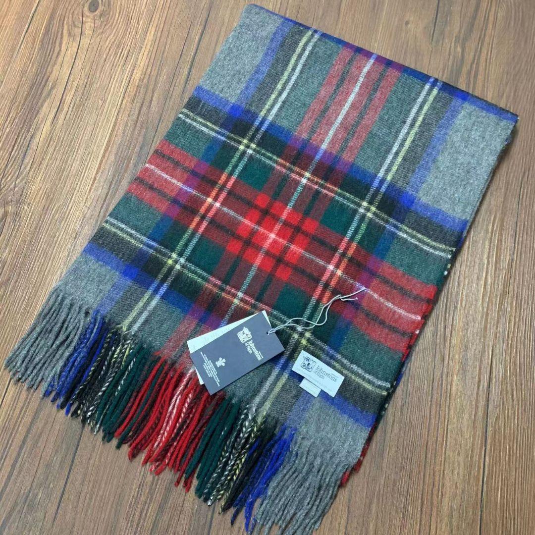 Johnstons of Elginジョンストンズ オブ エレガン大判ストール1