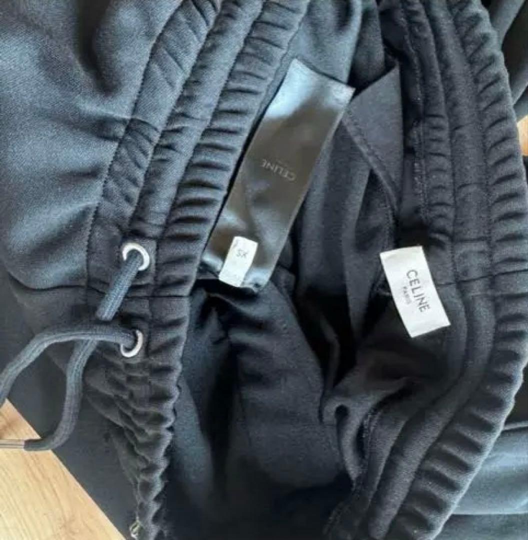 R 正規品CELINE ブラックジャージセット