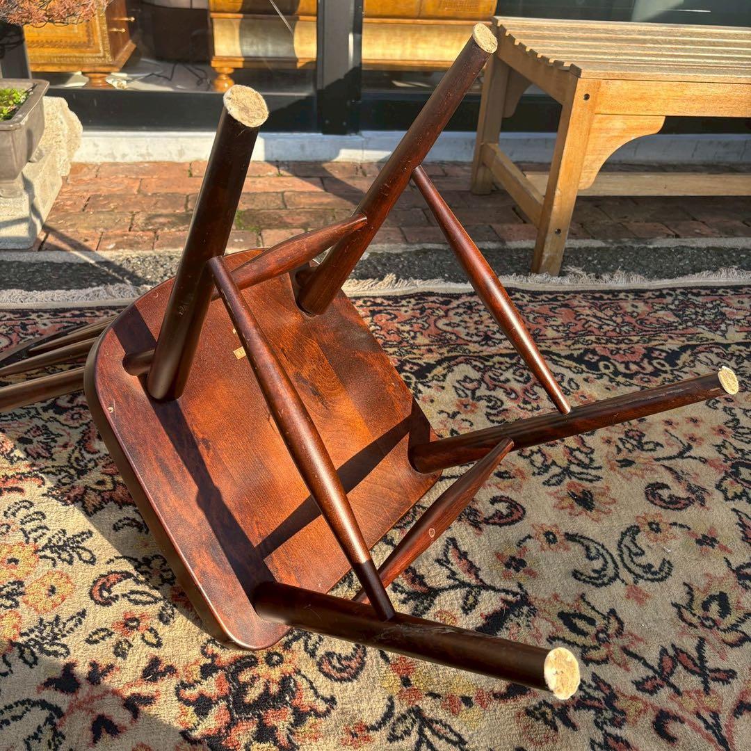 北海道民芸家具　ウィンザーチェア　樺材　1/2