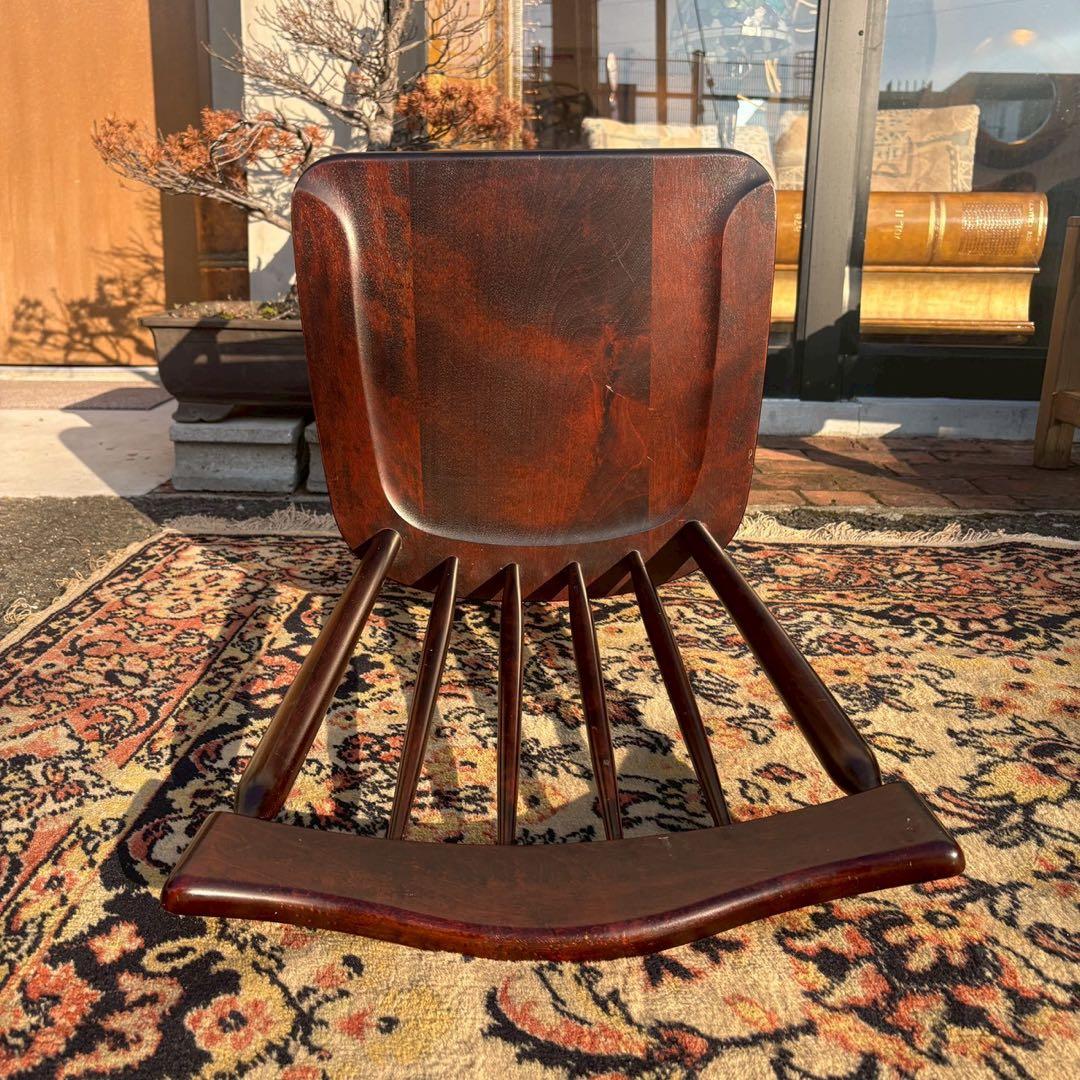 北海道民芸家具　ウィンザーチェア　樺材　1/2