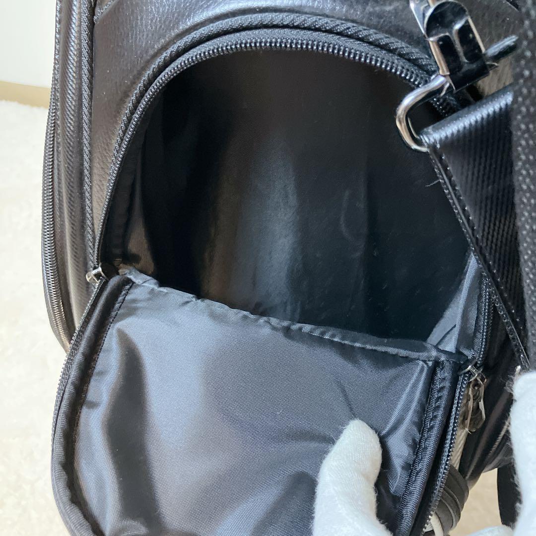 【極美品】TaylorMade 9.5型 キャディバッグ ゴルフバッグ ブラック