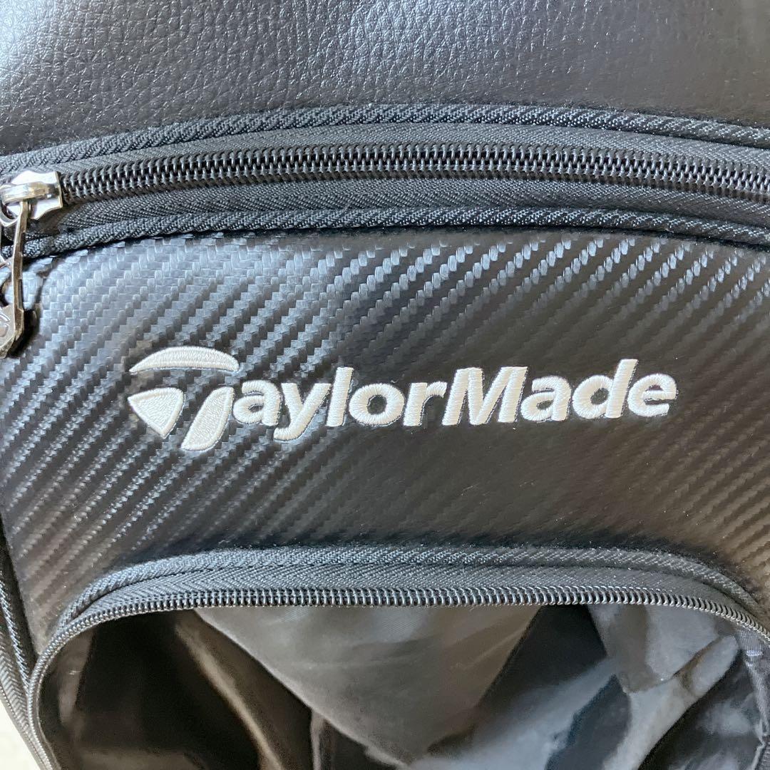 【極美品】TaylorMade 9.5型 キャディバッグ ゴルフバッグ ブラック