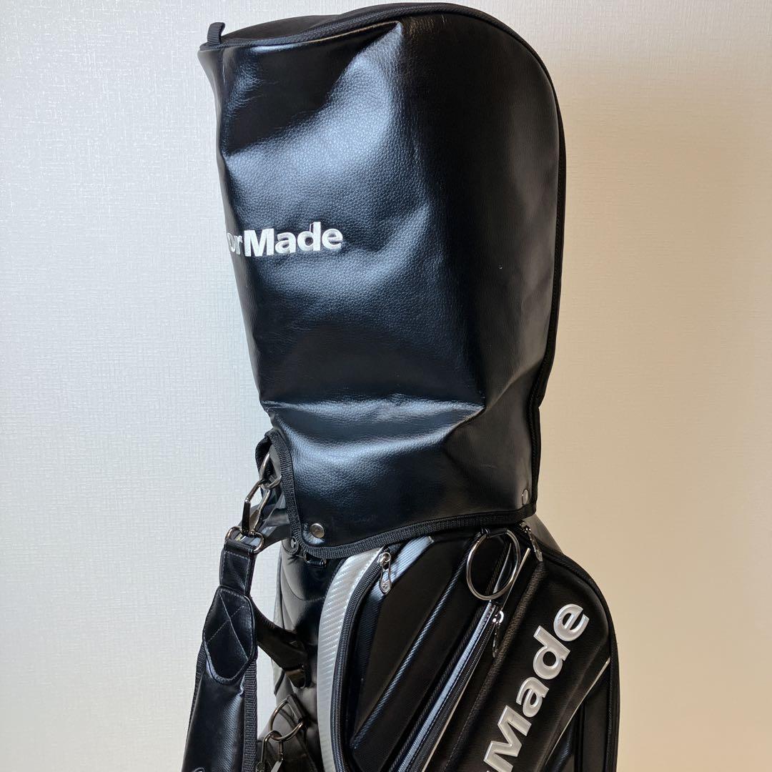 【極美品】TaylorMade 9.5型 キャディバッグ ゴルフバッグ ブラック