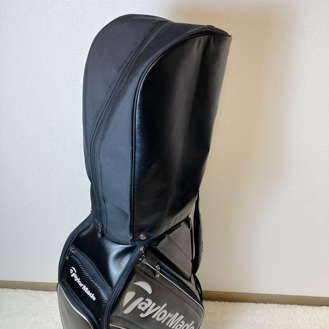 【極美品】TaylorMade 9.5型 キャディバッグ ゴルフバッグ ブラック