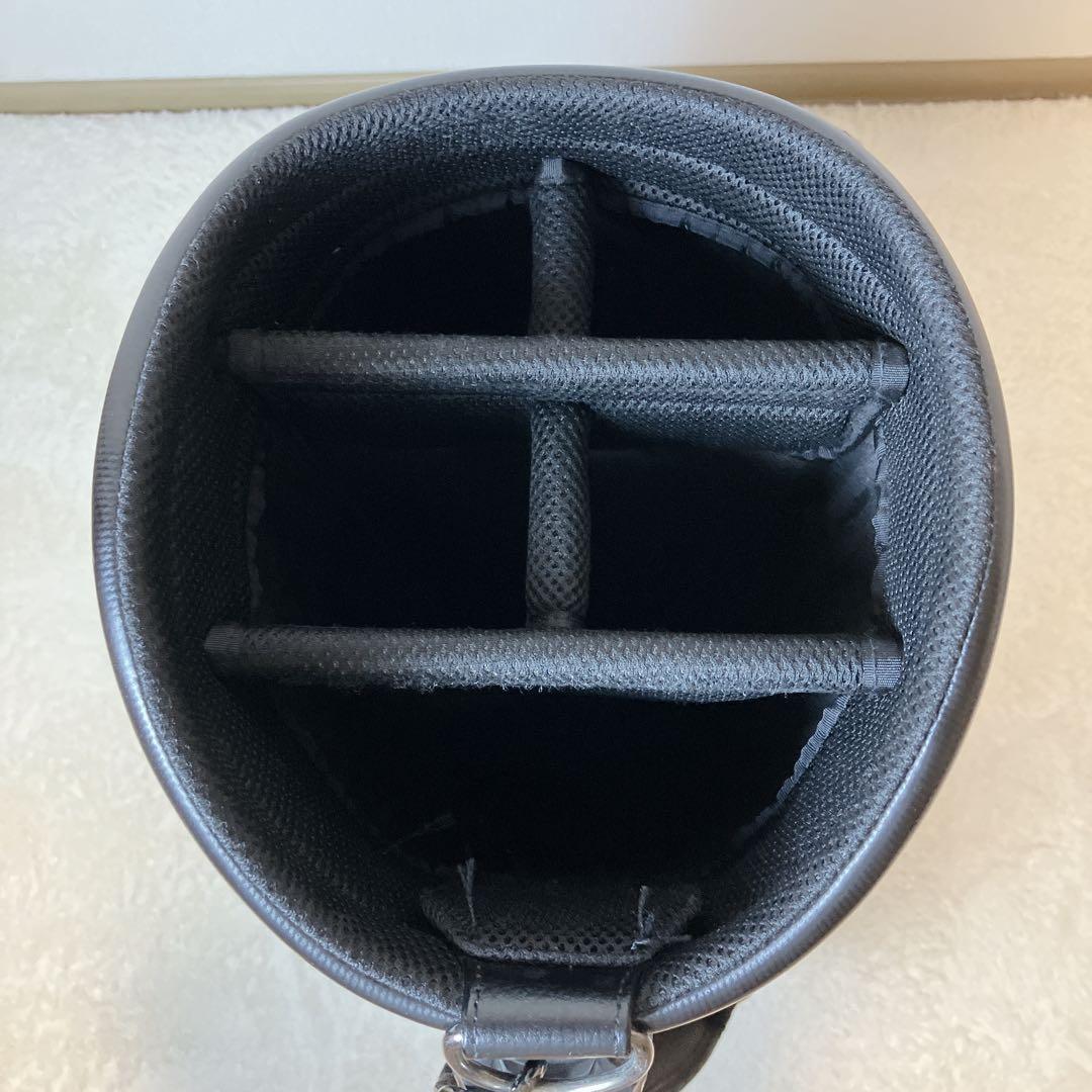 【極美品】TaylorMade 9.5型 キャディバッグ ゴルフバッグ ブラック