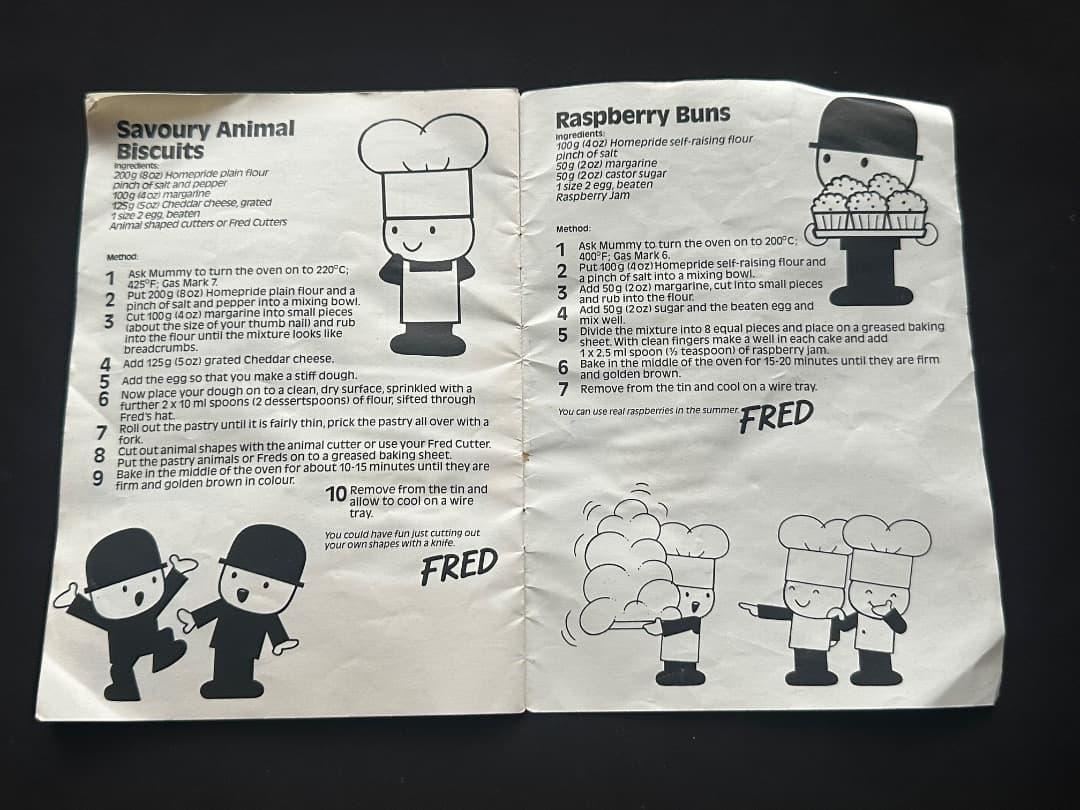 英国 ヴィンテージ　ホームプライド社　 フレッド　ベーキングセット