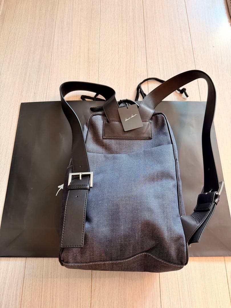 KAWAKAWA新品！カワカワ☆リュック♪本革！デニム生地★定価39,600円