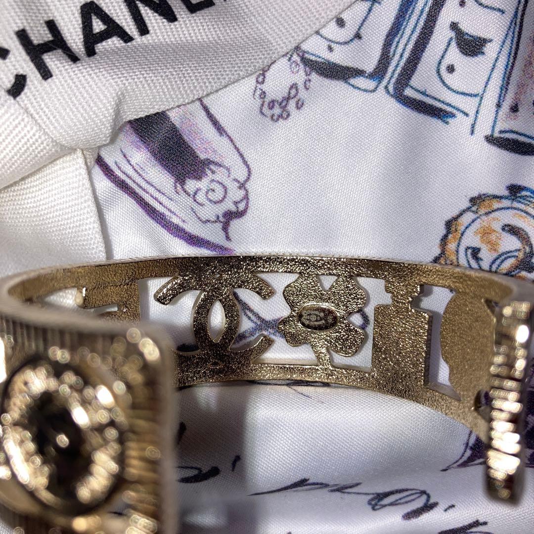 超美品☆希少☆かっこいい☆CHANEL☆バングル☆ブレスレット☆シンボル☆