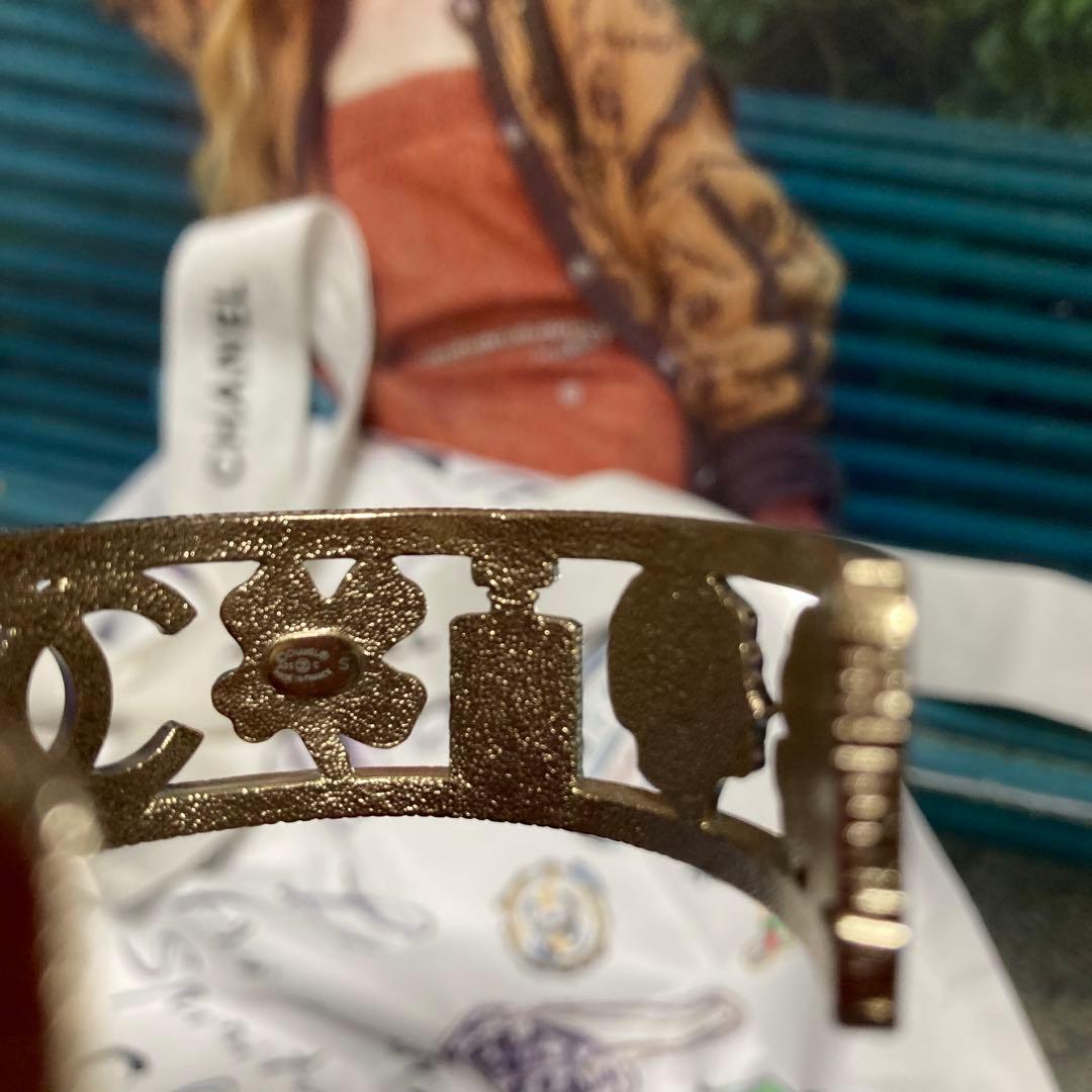 超美品☆希少☆かっこいい☆CHANEL☆バングル☆ブレスレット☆シンボル☆