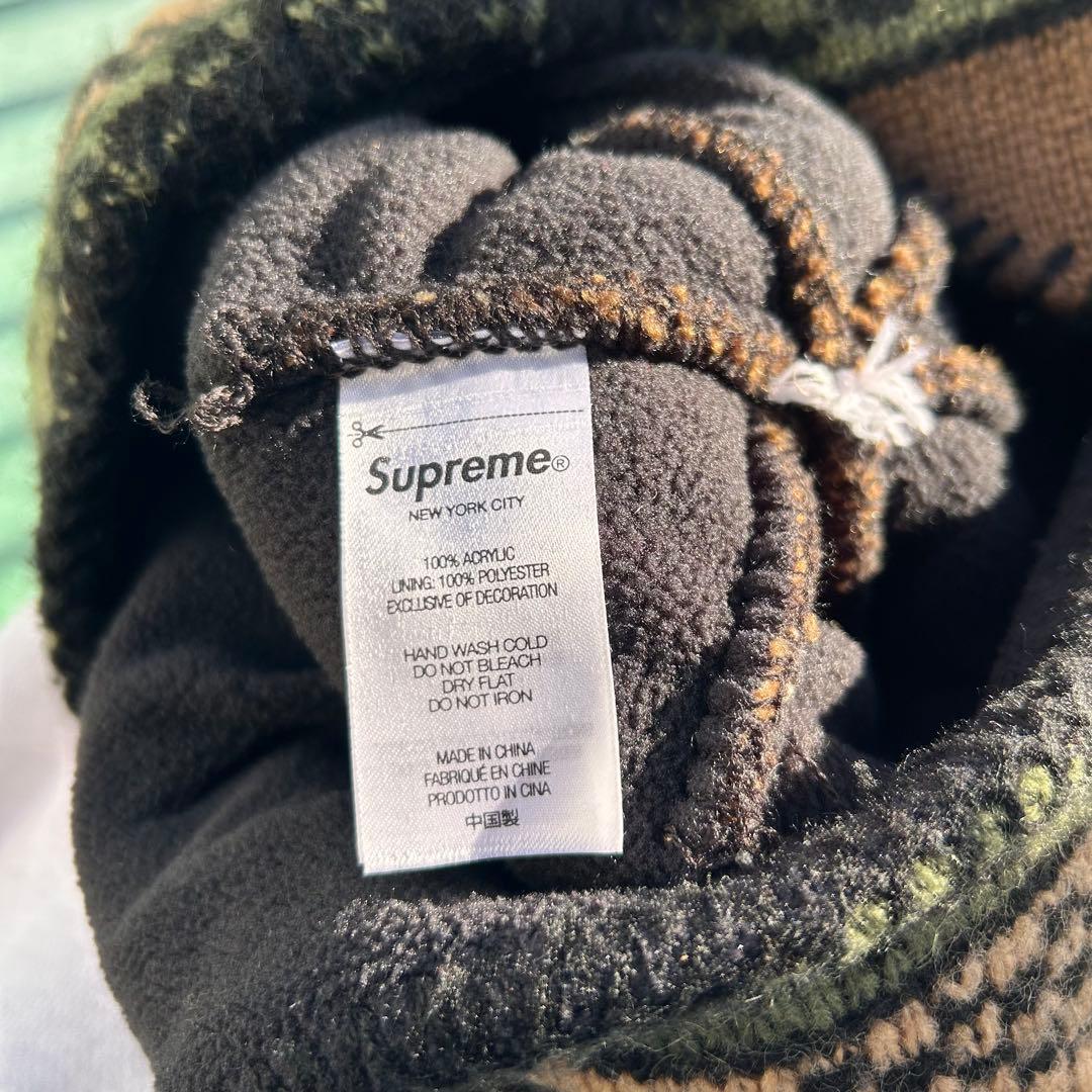 Supreme Thrasher Earflap Beanie ボンボンニット