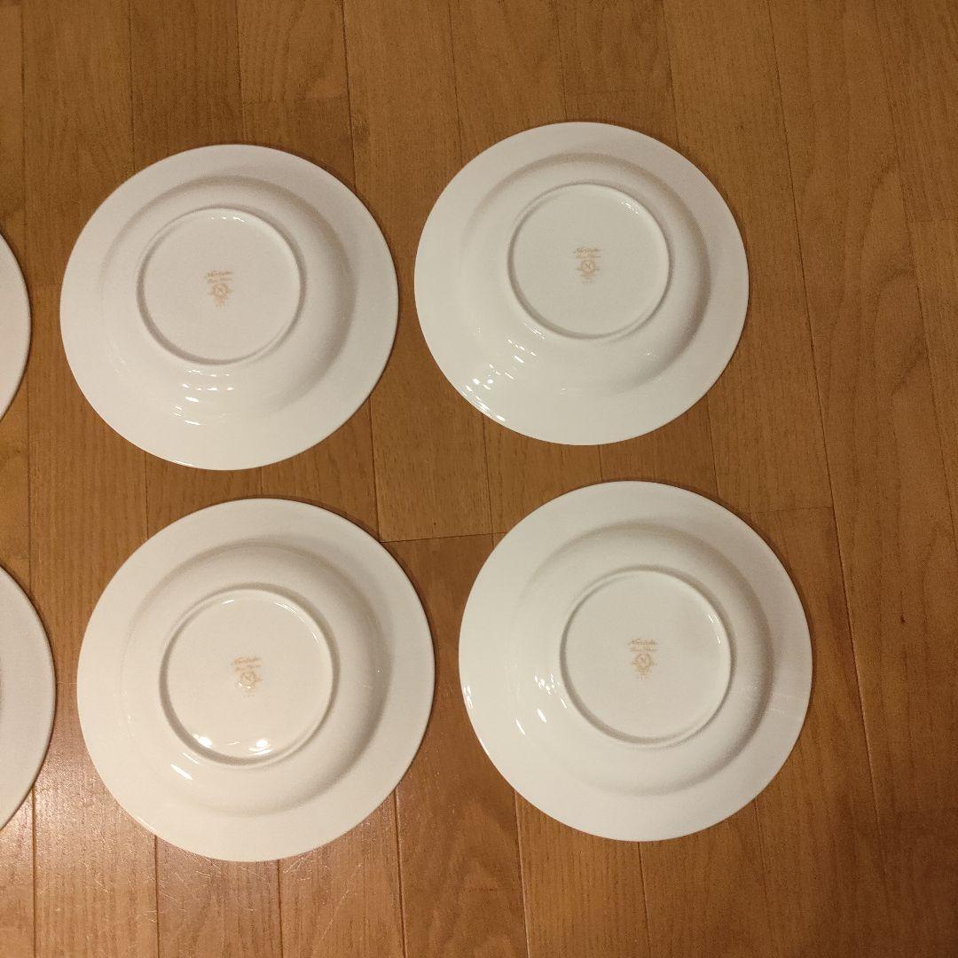 Noritake ノリタケ ホワイト 平皿 6枚セット 約23cm ①