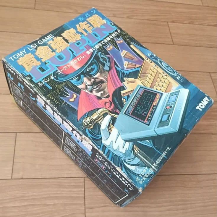 LSIレトロゲーム 黄金強奪作戦ルパン 当時物トミー1982年製
