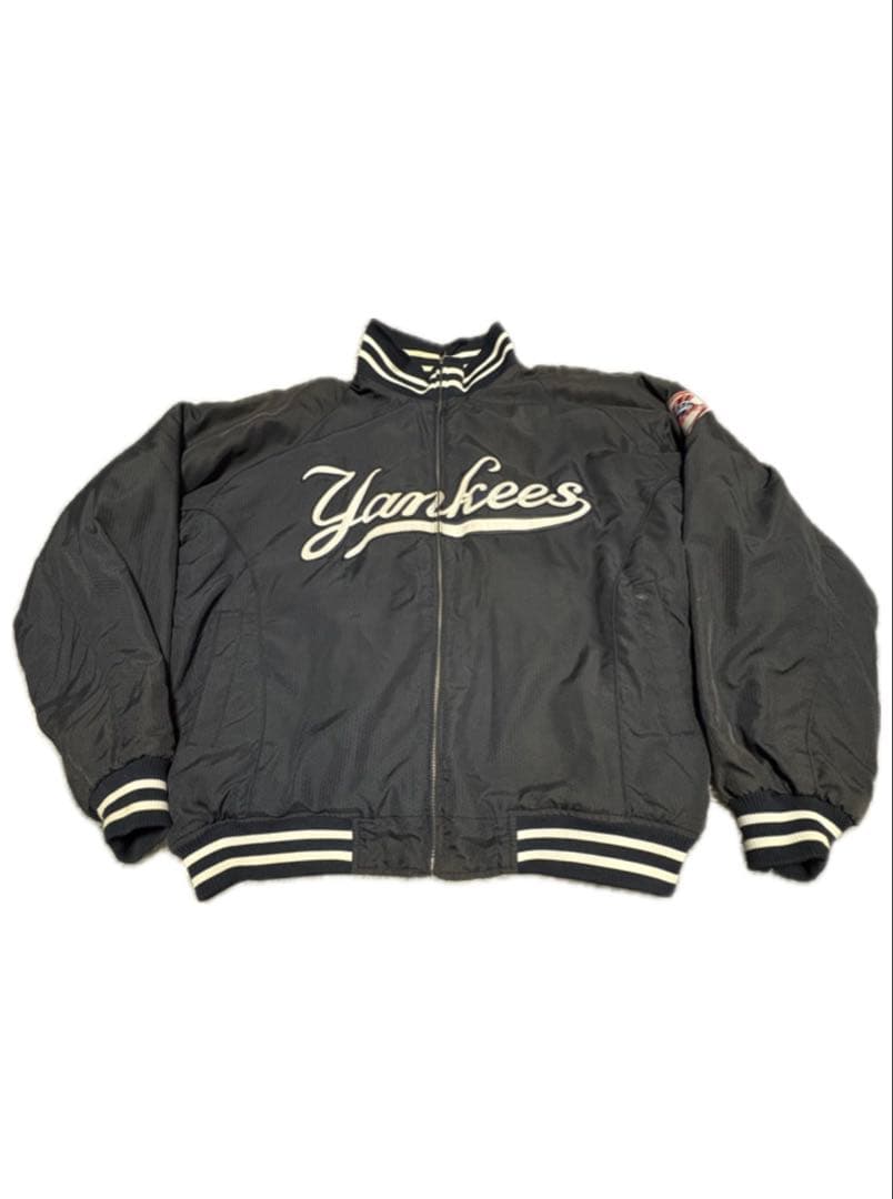 New York Yankees ジャケット ネイビーXXL