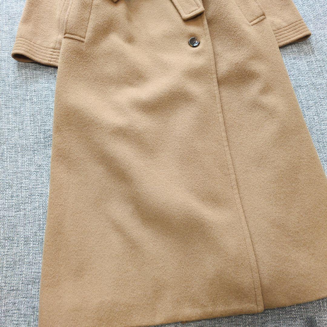 スピックアンドスパン　ウール　オーバーサイズ　チェスターコート　マキシ丈