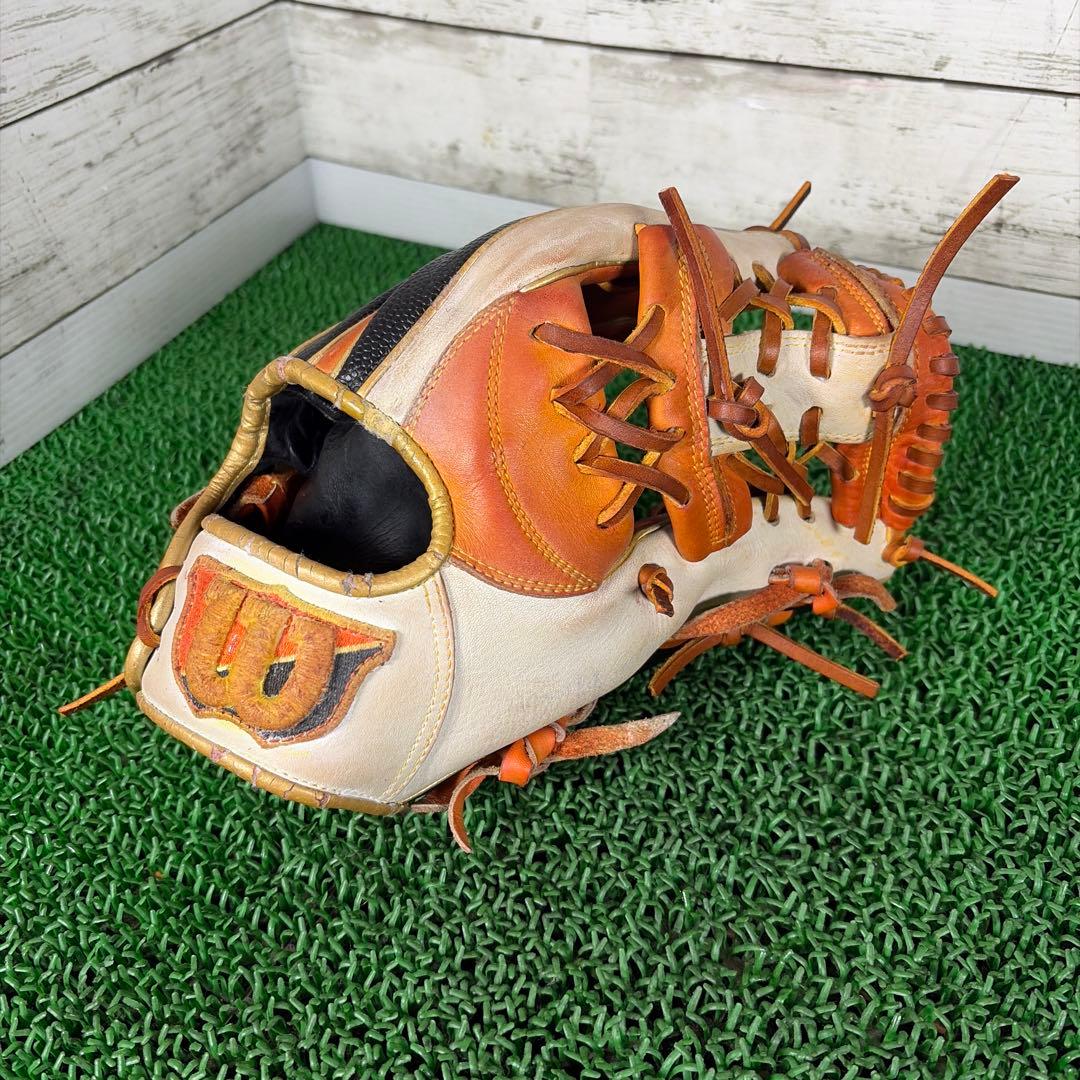 ウイルソン ワナビーヒーロー 限定モデル 一般用大人　内野　軟式グローブ