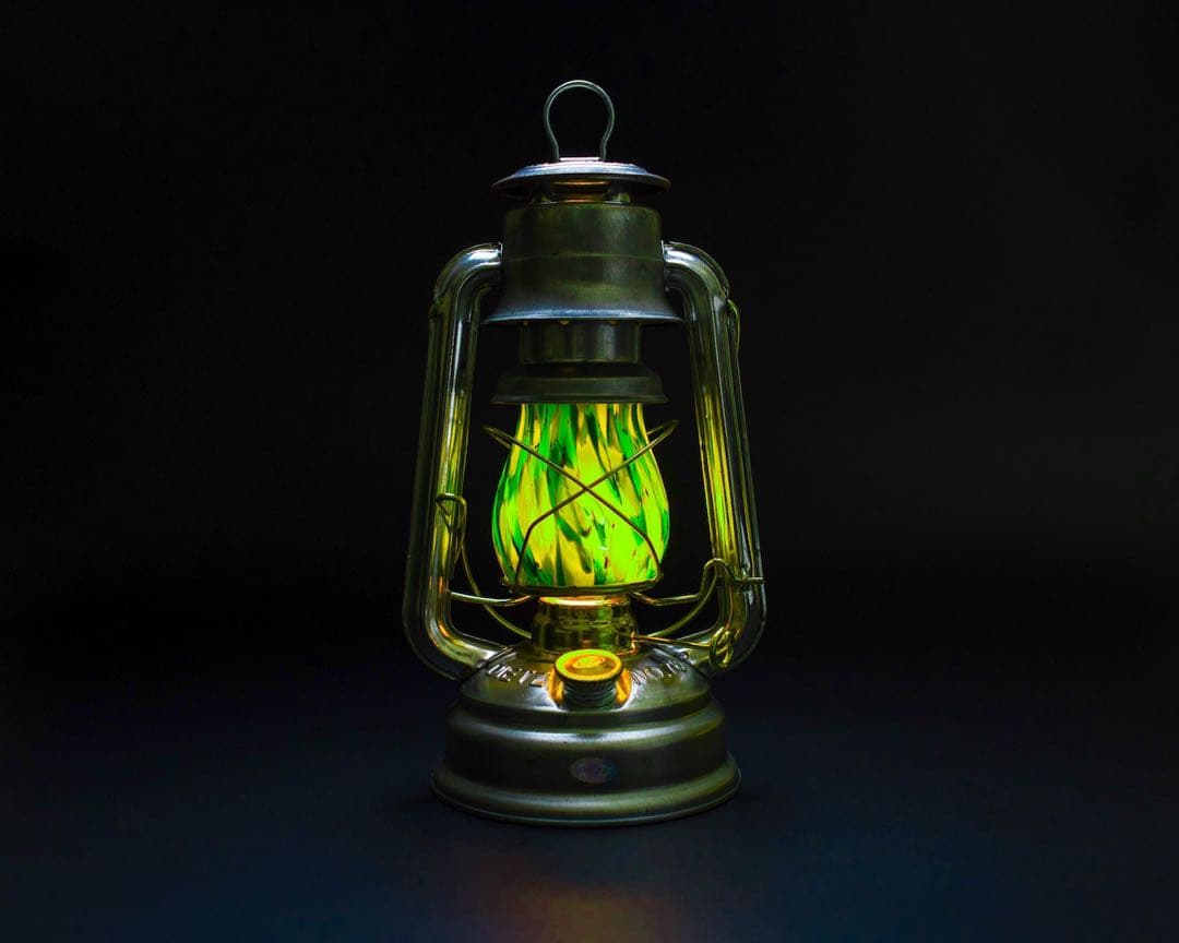 ランタングローブ 万緑(ばんりょく)初期型 DIRECTION × 津軽びいどろ