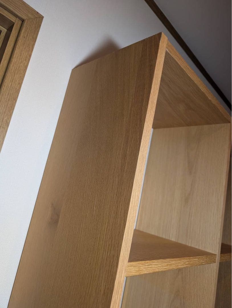 ■送料込■無印良品 スタッキングシェルフオーク材 木製棚家具 棚 ボックス