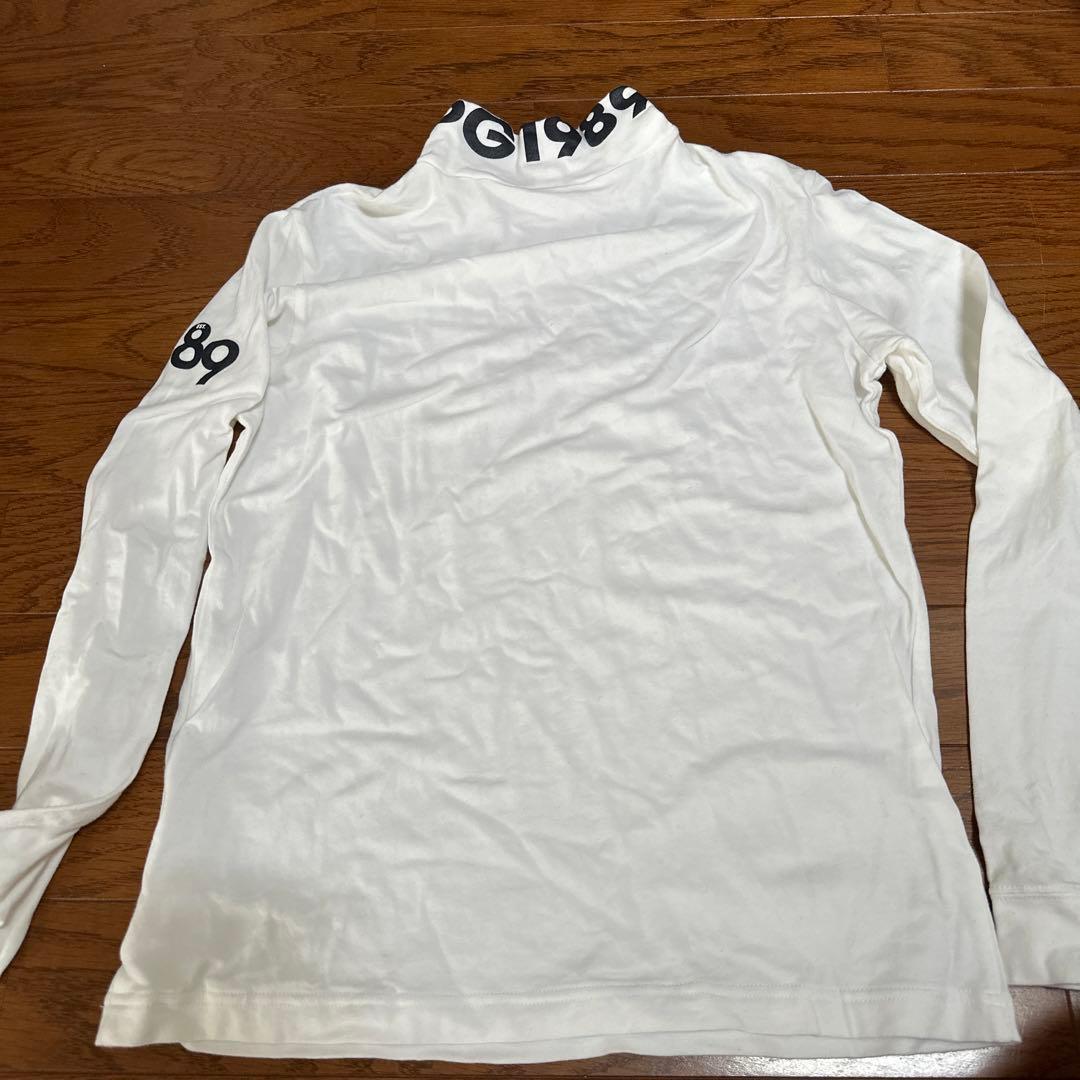 パーリーゲイツ白ロンT吸水速乾/UV/遮熱ストレッチ パーリーゲーツ ロンT