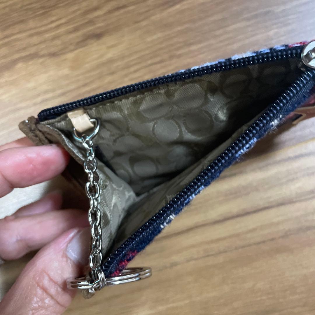 COACH チェック柄 バッグと小銭入れ セット COACH チェック柄 バッグと
