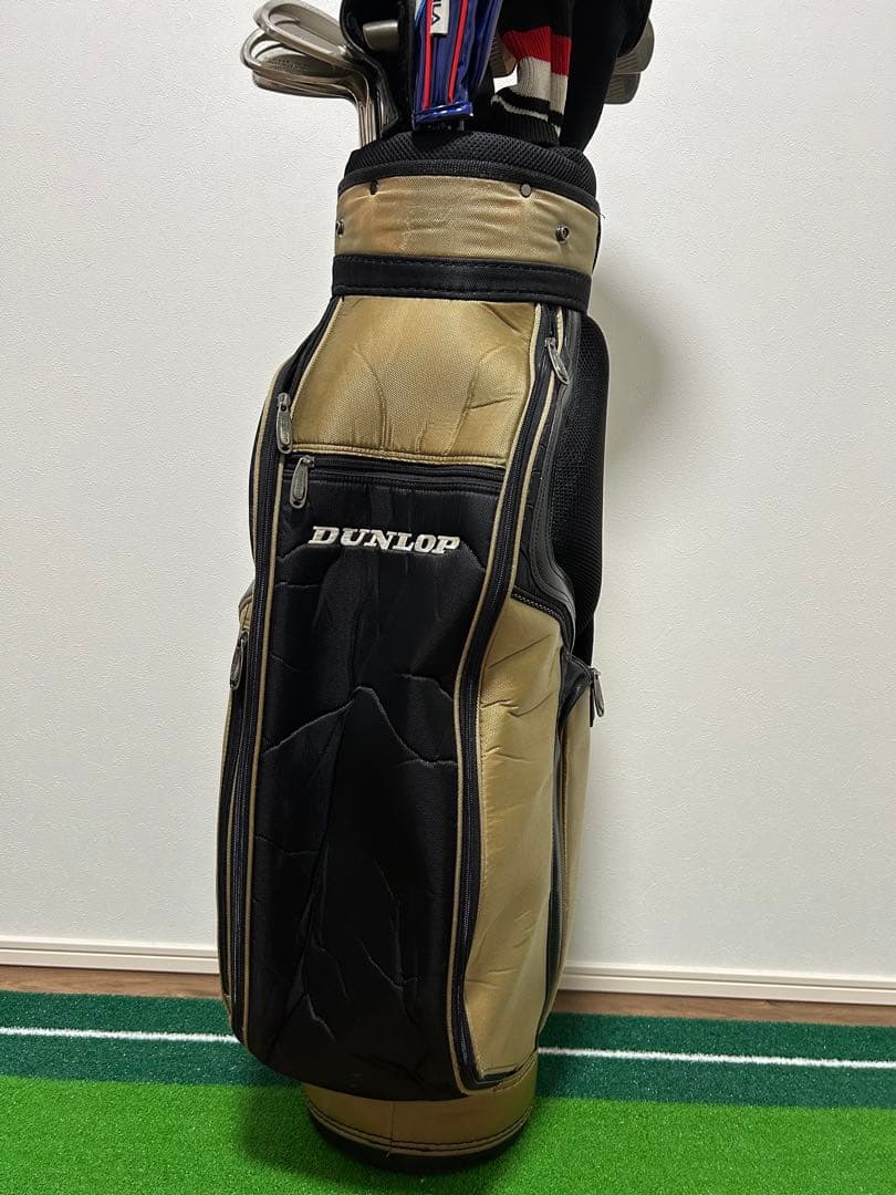 【DUNLOP】　ゴルフクラブセット　フルセット　ヘッドカバー付き