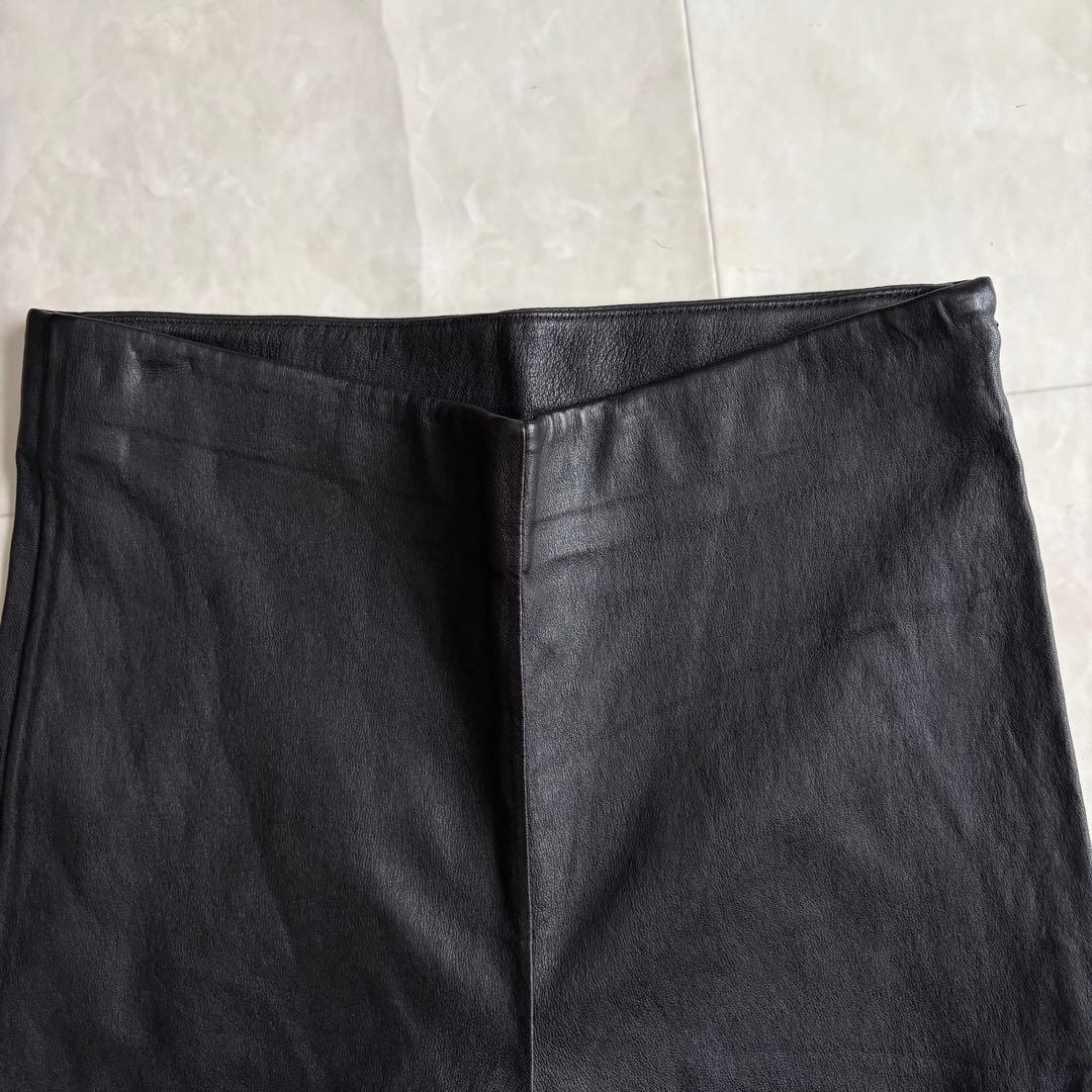 Maison Martin Margiela  本革トレンカレギンス黒40