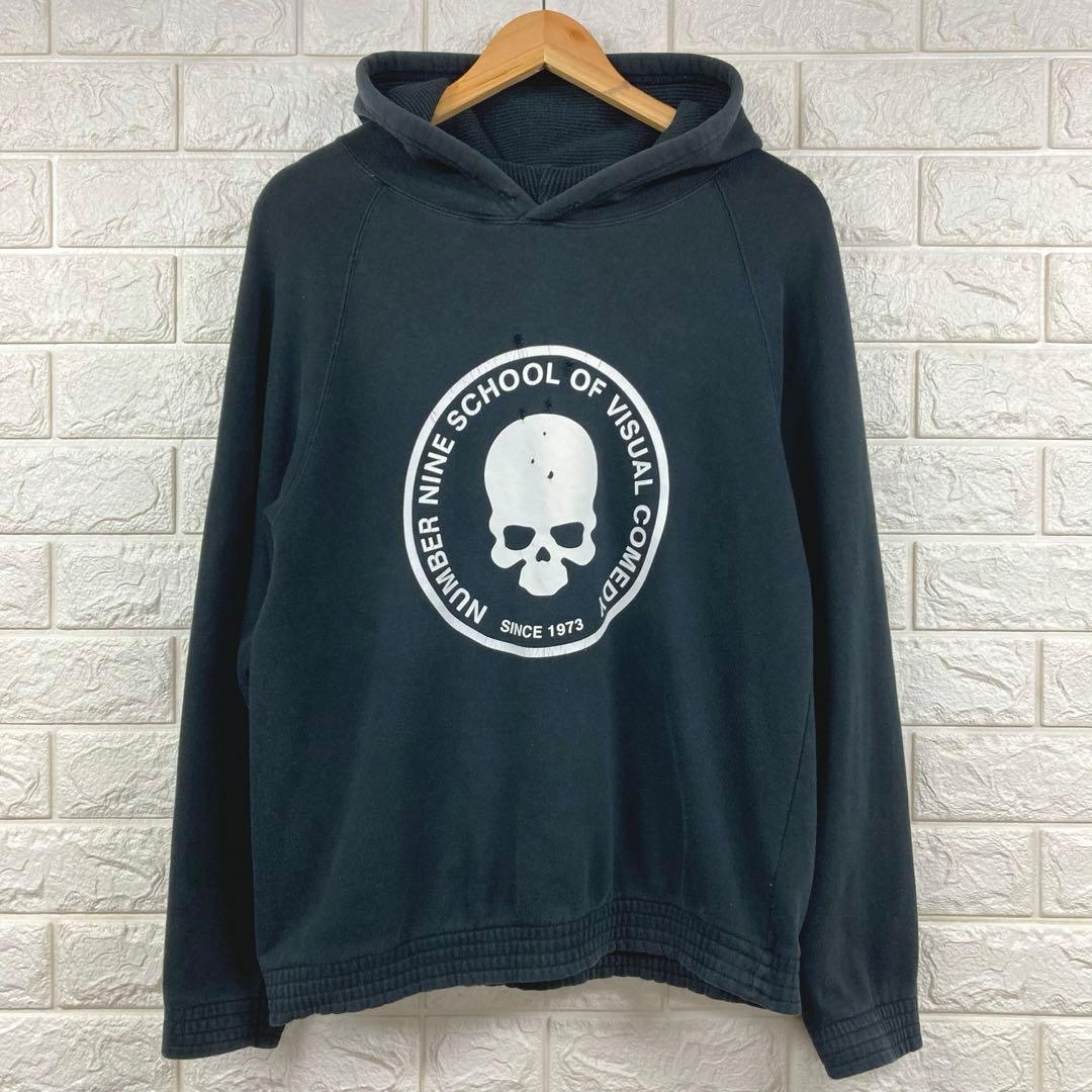 アーカイブ ナンバーナイン 銃跡 スカル パーカー 銃弾 タイム期 初期